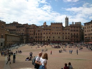 In Piazza del Campo