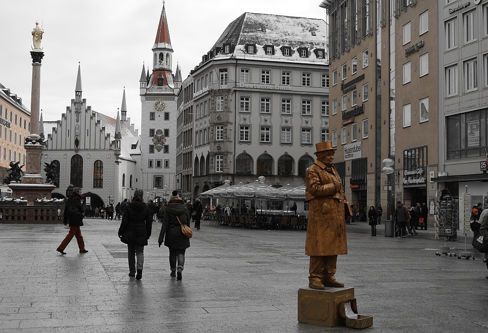 Entertainer in Marienplatz