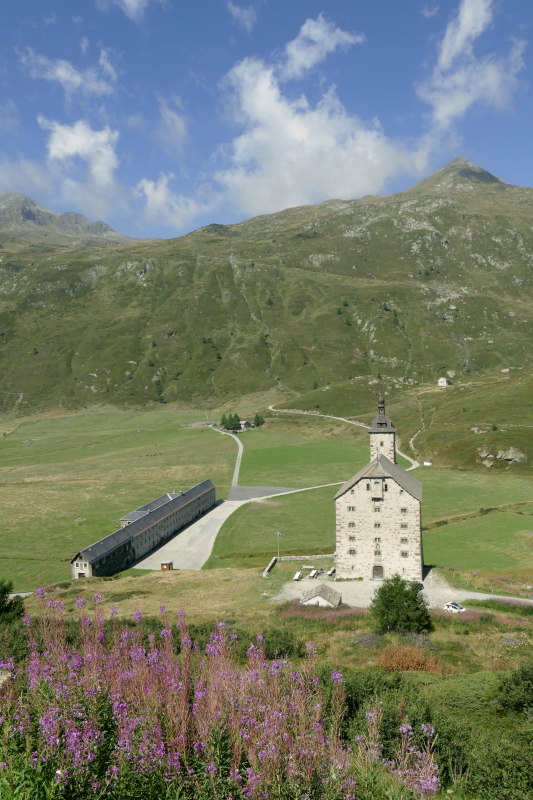 After the Simplon pass on the road to Italy. Au revoir, Suisse! Bis bald!